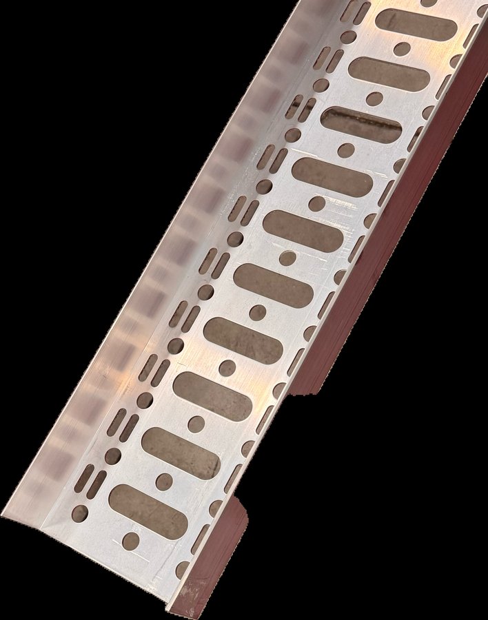 Snap Track aluminum ventilated channel